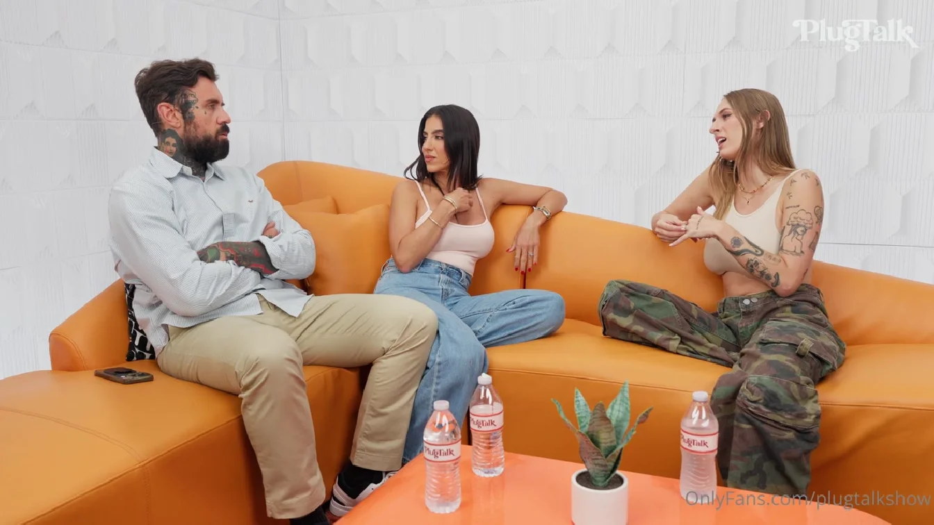 Preview of OnlyFans Lena The Plug And Angel Youngs Back For Round Two Threesome At PlugTalk XXX